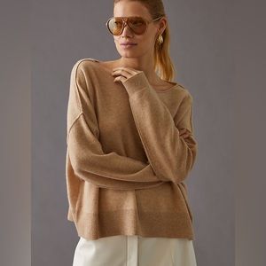 Anthropologie Pilcro Tan Sweater